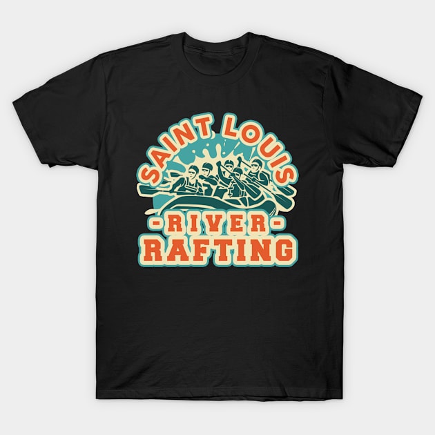 Saint Louis whitewater rafting T-Shirt by SerenityByAlex